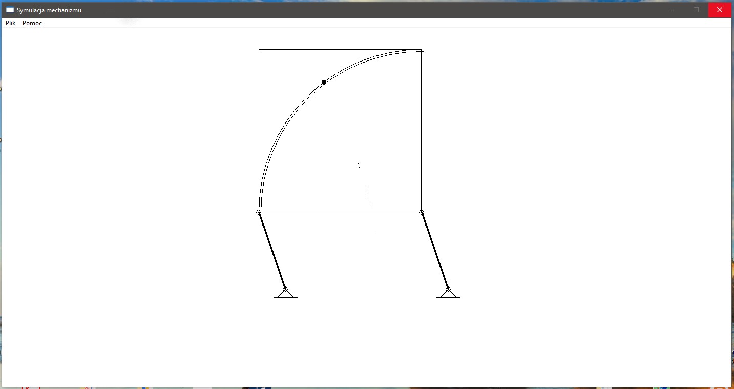 Animacja (symulacja) mechanizmu